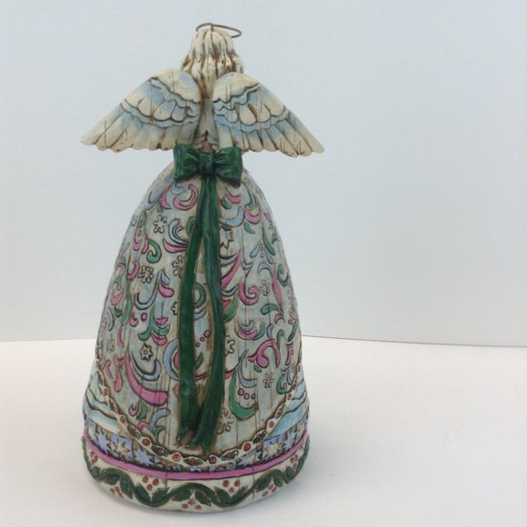 Jim Shore 2004 Heartwood Creek Angel "Landscape Sleeps" Winter Scene - Picture 3 of 15